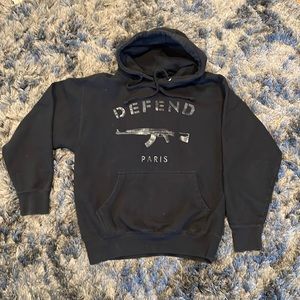 Defend Paris Hoodie black